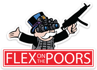 Flex On The Poors Magnet - V6
