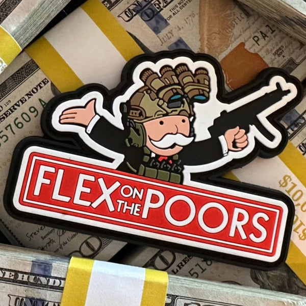Flex On The Poors PVC Patch - 2.0