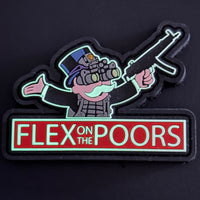 Flex On The Poors Going Dark PVC Patch - V6